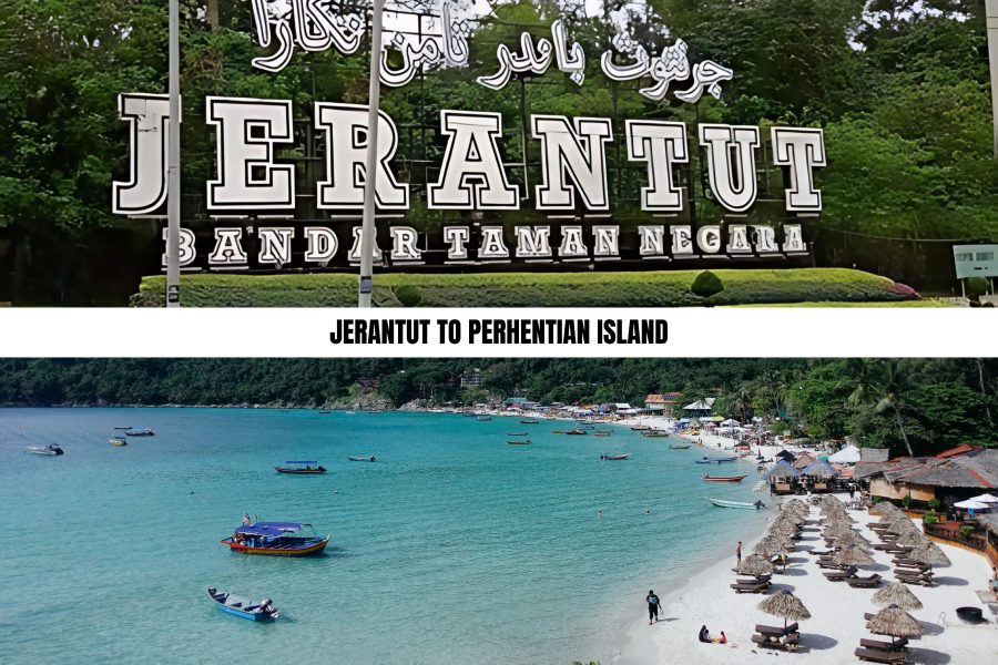 Jerantut to Perhentian Island via Kuala Besut Jetty